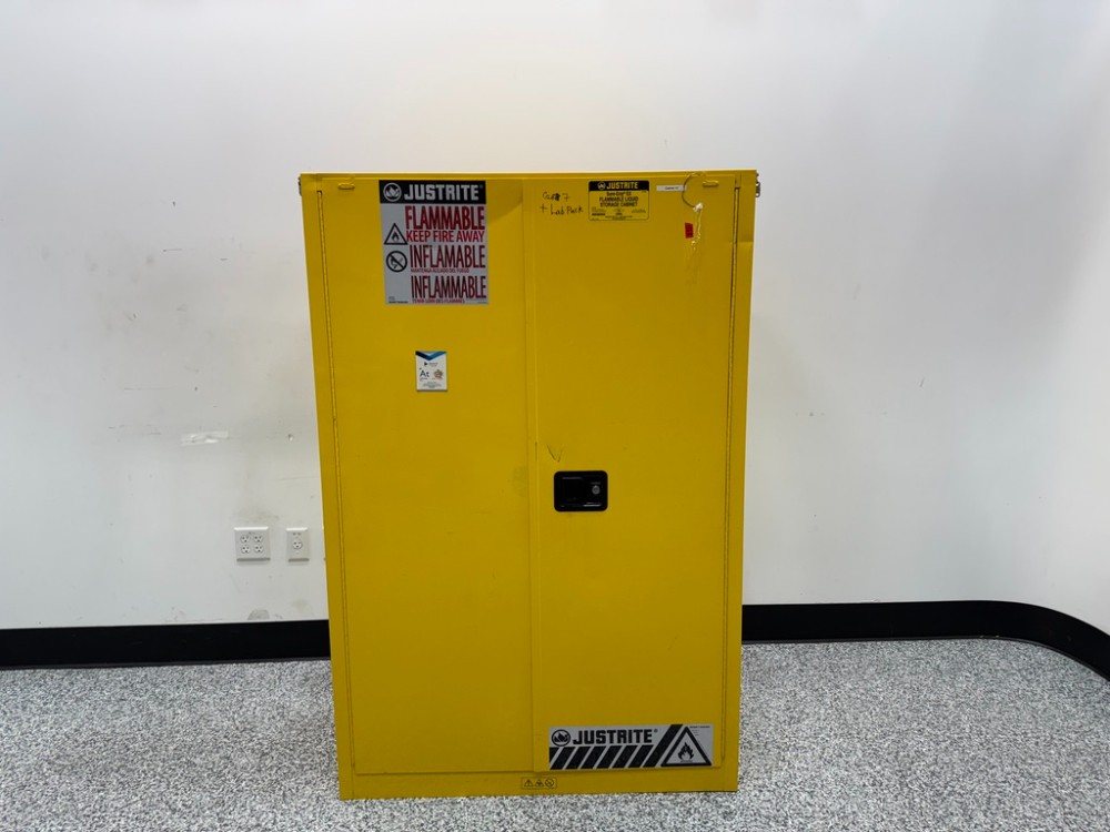 Image of JustRite 45 Gallon Flammable Liquid Storage Cabinet